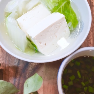 シンプルダイエット湯豆腐